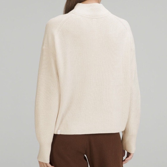 Lululemon Merino Wool-Blend Ribbed Turtleneck Sweater - Picture 5 of 7